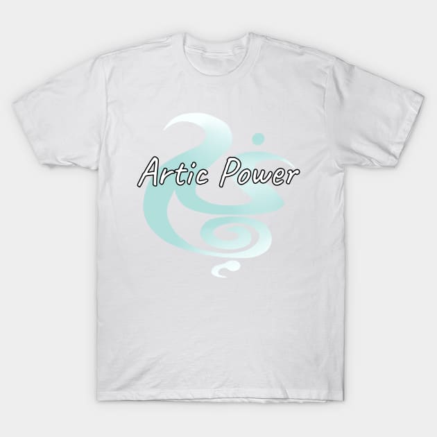 Artic Power T-Shirt by Articfoxo